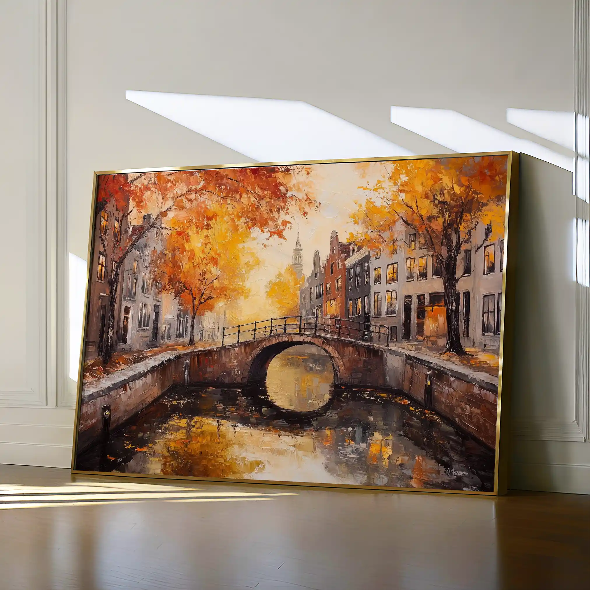 Landscape 487 Canvas Art 60 x 40 cm / Black