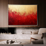 Abstract 488 Canvas Art 18" x 24" / 45 x 60 cm / Black