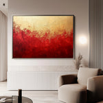 Abstract 488 Canvas Art 18" x 24" / 45 x 60 cm / Black