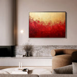 Abstract 488 Canvas Art 18" x 24" / 45 x 60 cm / Black