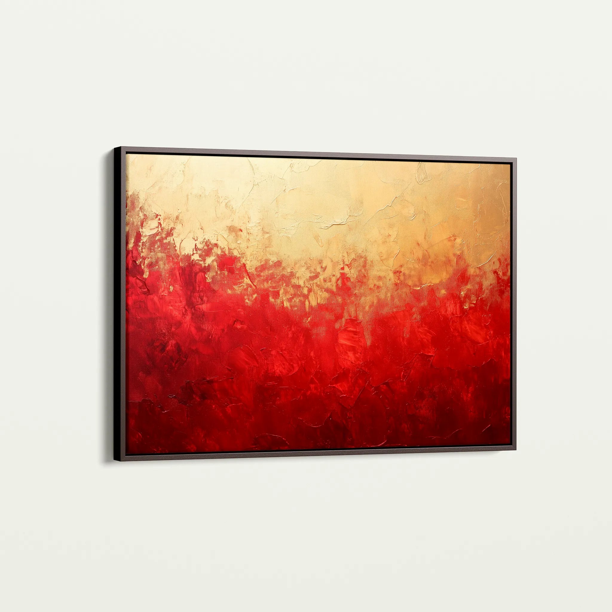 Abstract 488 Canvas Art 18" x 24" / 45 x 60 cm / Black