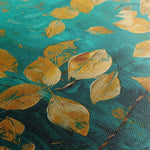 Floral 488 Canvas Art 18" x 24" / 45 x 60 cm / Black