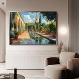 Landscape 488 Canvas Art 18" x 24" / 45 x 60 cm / Black