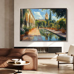 Landscape 488 Canvas Art 18" x 24" / 45 x 60 cm / Black