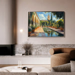 Landscape 488 Canvas Art 18" x 24" / 45 x 60 cm / Black