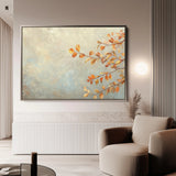 Floral 489 Canvas Art 18" x 24" / 45 x 60 cm / Black