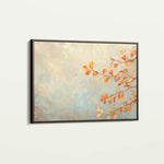 Floral 489 Canvas Art 18" x 24" / 45 x 60 cm / Black