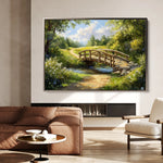 Landscape 489 Canvas Art 18" x 24" / 45 x 60 cm / Black