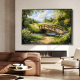 Landscape 489 Canvas Art 18" x 24" / 45 x 60 cm / Black