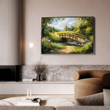 Landscape 489 Canvas Art 18" x 24" / 45 x 60 cm / Black