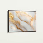 Abstract 490 Canvas Art 60 x 40 cm / Black