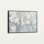 Floral 490 Canvas Art 18" x 24" / 45 x 60 cm / Black