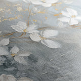 Floral 490 Canvas Art 18" x 24" / 45 x 60 cm / Black