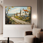 Landscape 490 Canvas Art 18" x 24" / 45 x 60 cm / Black