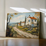 Landscape 490 Canvas Art 18" x 24" / 45 x 60 cm / Black