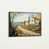 Landscape 490 Canvas Art 18" x 24" / 45 x 60 cm / Black