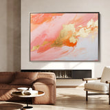 Abstract 491 Canvas Art 18" x 24" / 45 x 60 cm / Black