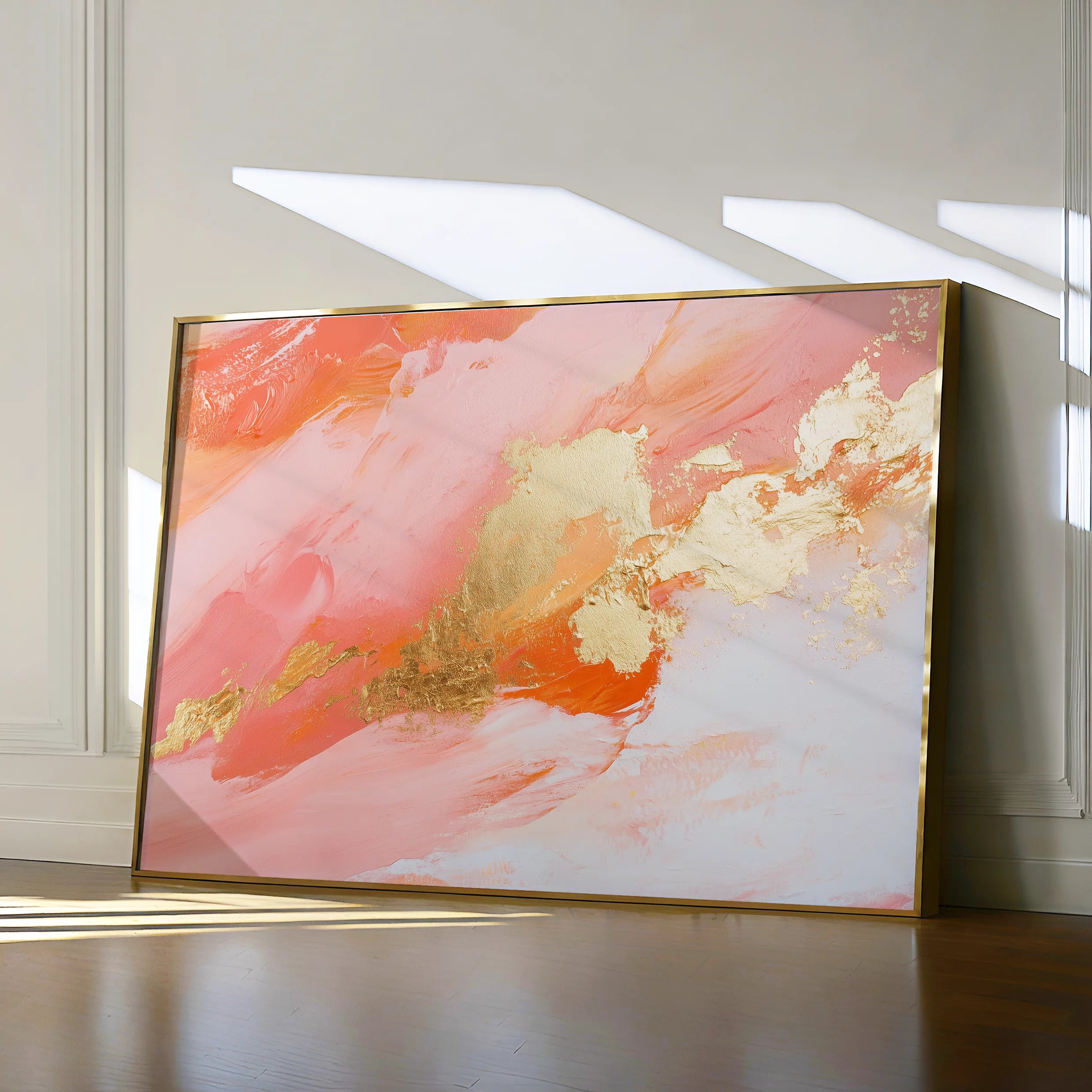 Abstract 491 Canvas Art 18" x 24" / 45 x 60 cm / Black