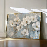 Floral 491 Canvas Art 18" x 24" / 45 x 60 cm / Black