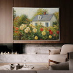 Landscape 491 Canvas Art 18" x 24" / 45 x 60 cm / Black