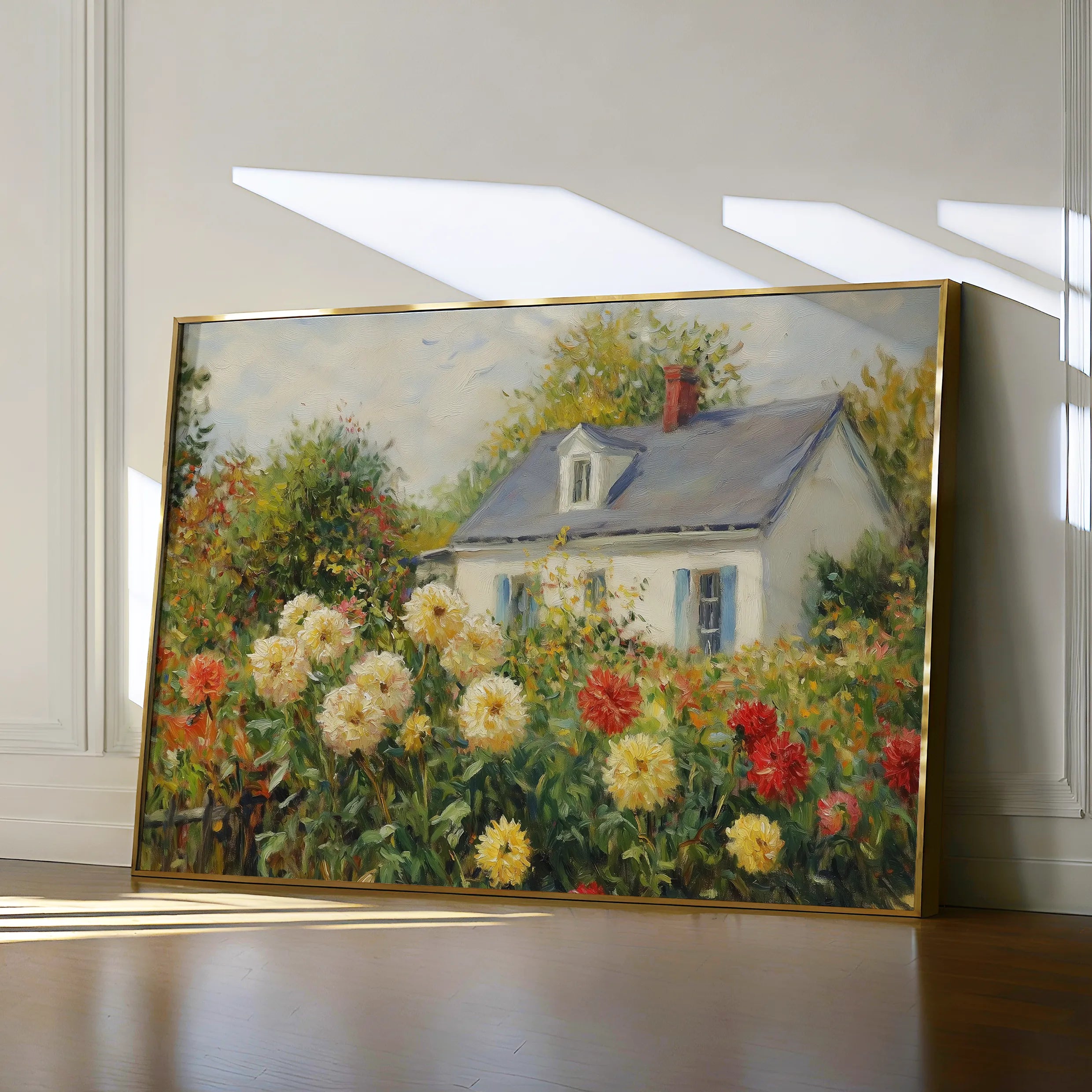Landscape 491 Canvas Art 18" x 24" / 45 x 60 cm / Black