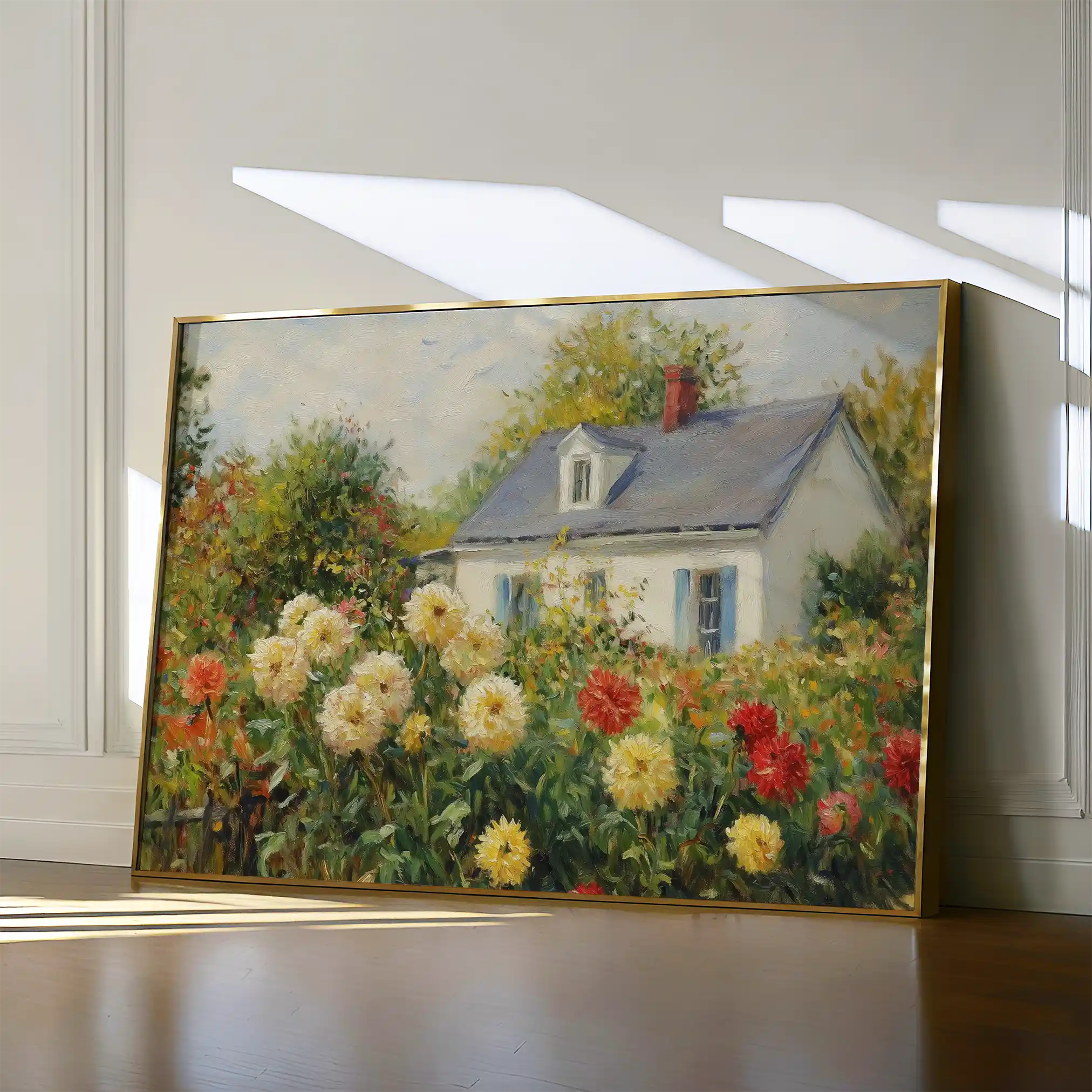 Landscape 491 Canvas Art 60 x 40 cm / Black