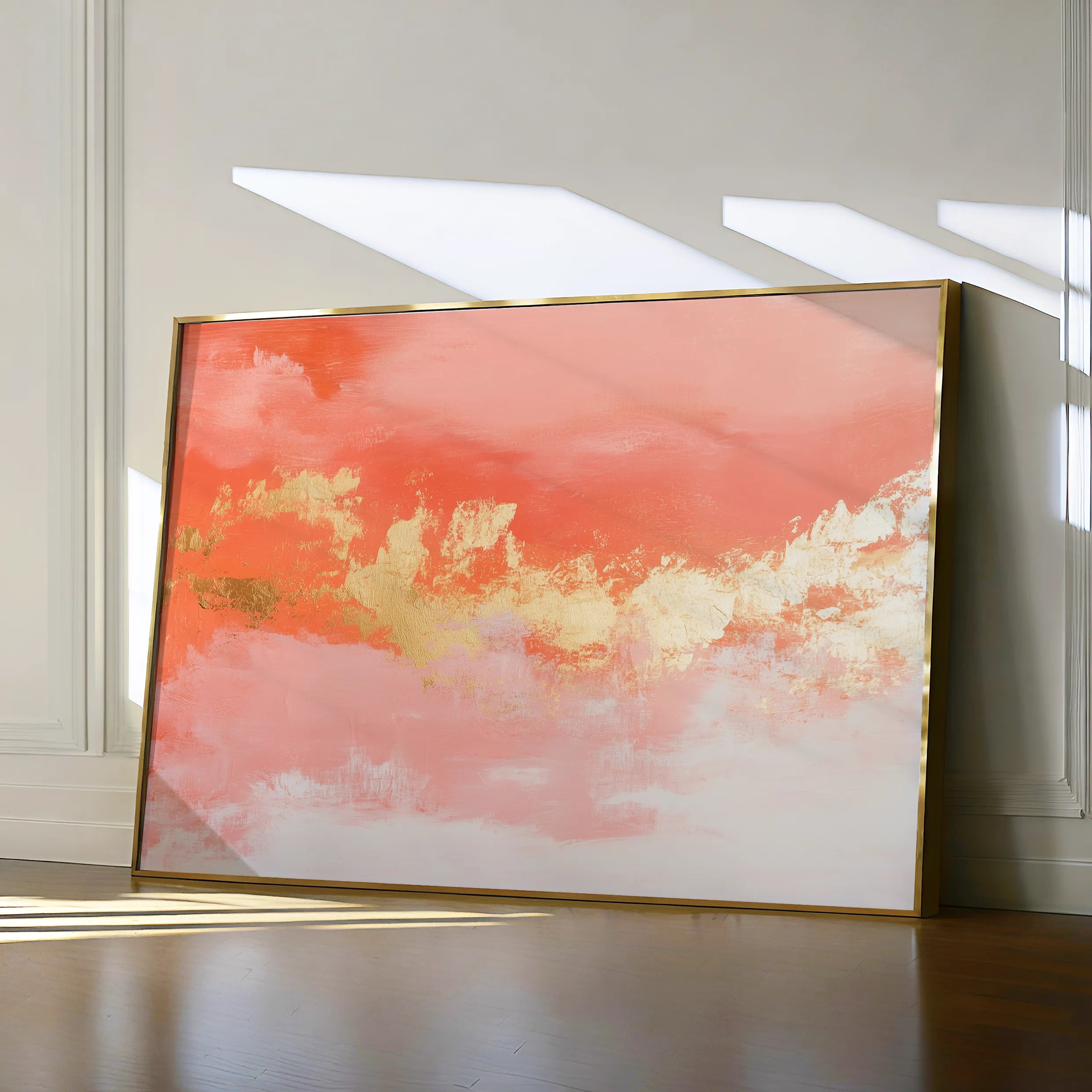 Abstract 492 Canvas Art 18" x 24" / 45 x 60 cm / Black