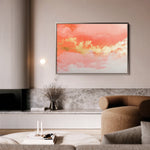 Abstract 492 Canvas Art 18" x 24" / 45 x 60 cm / Black