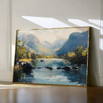 Landscape 492 Canvas Art 18" x 24" / 45 x 60 cm / Black