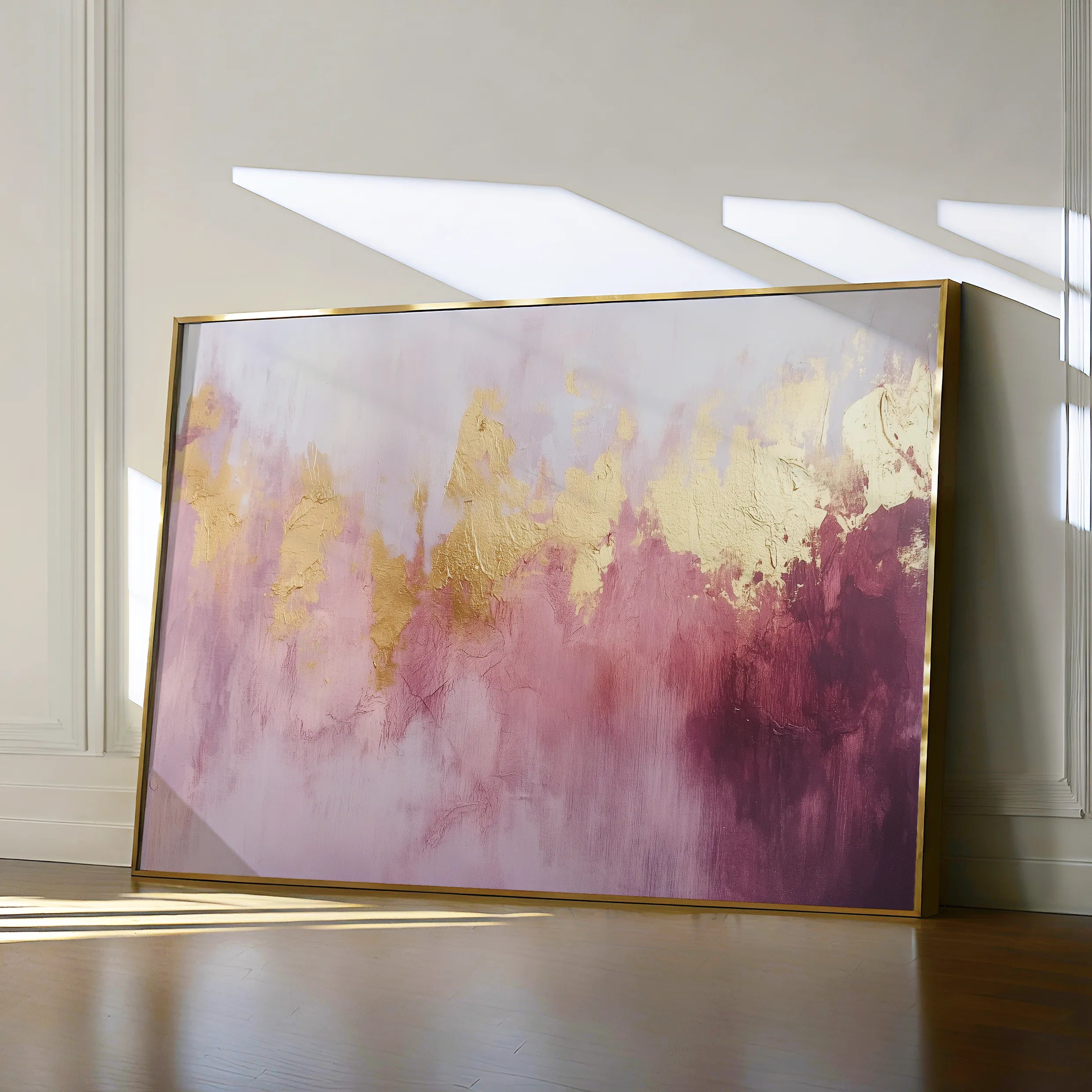 Abstract 494 Canvas Art 18" x 24" / 45 x 60 cm / Black