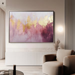 Abstract 494 Canvas Art 18" x 24" / 45 x 60 cm / Black