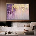 Abstract 495 Canvas Art 18" x 24" / 45 x 60 cm / Black