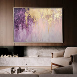 Abstract 495 Canvas Art 18" x 24" / 45 x 60 cm / Black