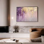 Abstract 495 Canvas Art 18" x 24" / 45 x 60 cm / Black