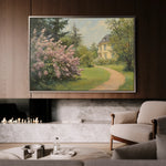 Landscape 495 Canvas Art 18" x 24" / 45 x 60 cm / Black