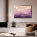 Abstract 496 Canvas Art 18" x 24" / 45 x 60 cm / Black