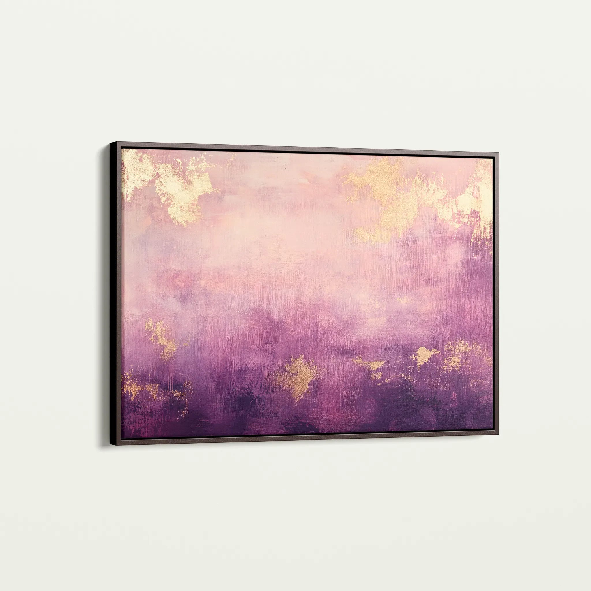Abstract 496 Canvas Art 18" x 24" / 45 x 60 cm / Black