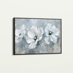 Floral 496 Canvas Art 18" x 24" / 45 x 60 cm / Black