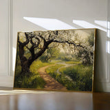 Landscape 496 Canvas Art 18" x 24" / 45 x 60 cm / Black