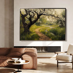 Landscape 496 Canvas Art 18" x 24" / 45 x 60 cm / Black