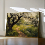 Landscape 496 Canvas Art 60 x 40 cm / Black