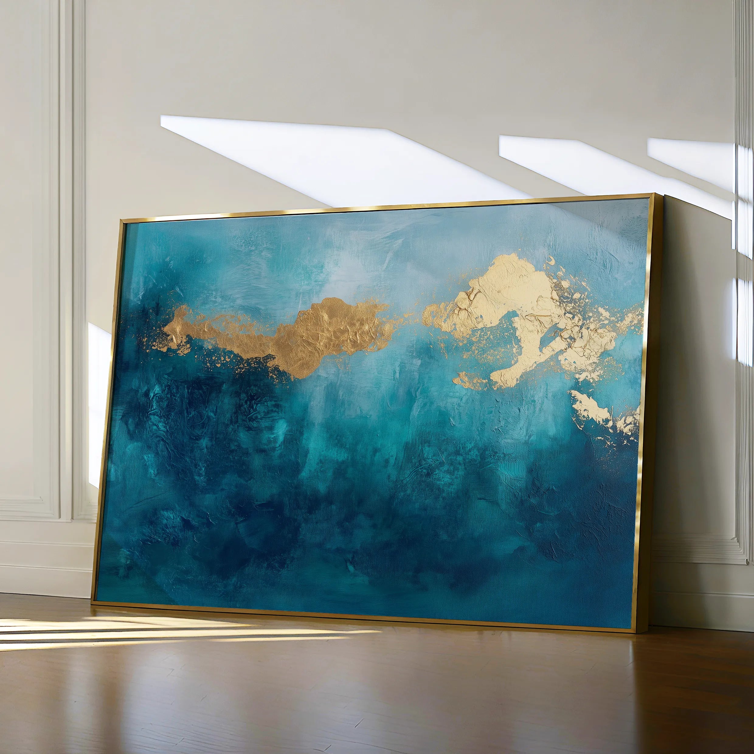 Abstract 497 Canvas Art 18" x 24" / 45 x 60 cm / Black