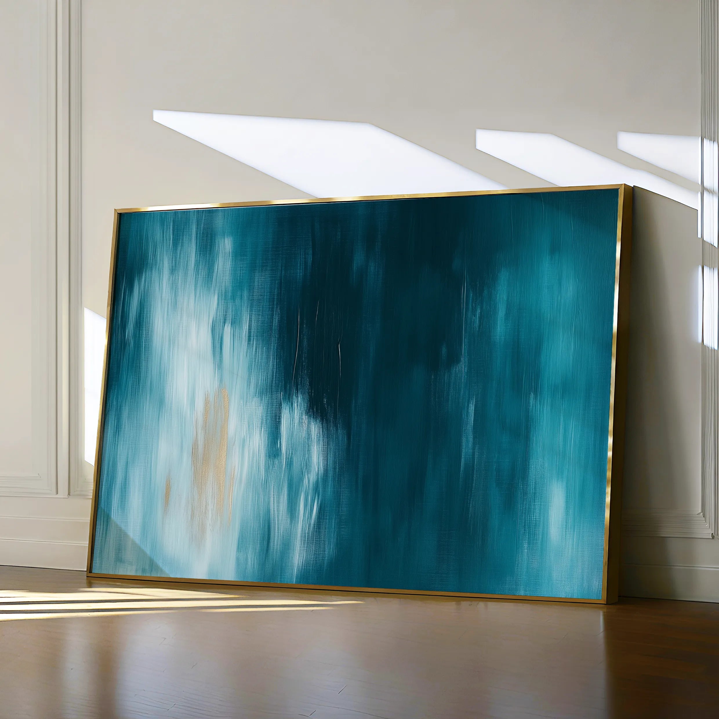 Abstract 498 Canvas Art 18" x 24" / 45 x 60 cm / Black