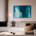 Abstract 498 Canvas Art 18" x 24" / 45 x 60 cm / Black