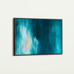 Abstract 498 Canvas Art 60 x 40 cm / Black