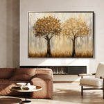 Landscape 499 Canvas Art 18" x 24" / 45 x 60 cm / Black