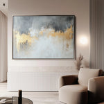 Abstract 500 Canvas Art 18" x 24" / 45 x 60 cm / Black