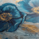 Floral 500 Canvas Art 18" x 24" / 45 x 60 cm / Black