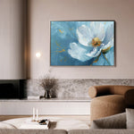 Floral 501 Canvas Art 18" x 24" / 45 x 60 cm / Black