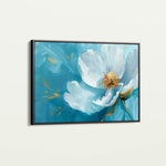 Floral 501 Canvas Art 18" x 24" / 45 x 60 cm / Black